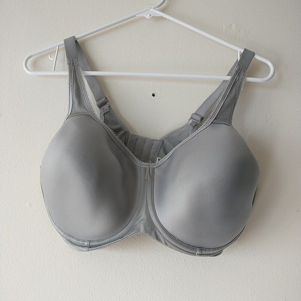 Wacoal 853192 Underwire Lined Basic Beauty Contour T-Shirt Bra 38DDD Gray
